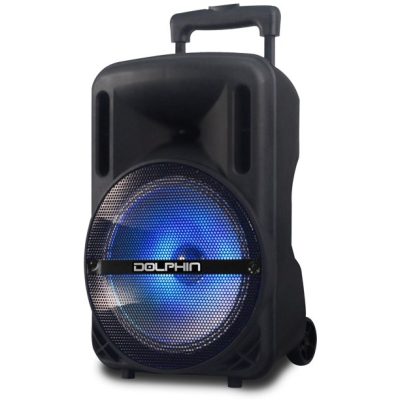 PARTY SPEAKER DOLPHIN 10″ W/MIC RECHARGEABLE DOL-SP10RBT