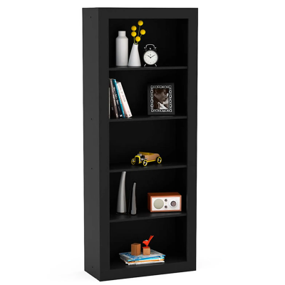 BOOKCASE 1801210011 WITH FRAMES BLACK