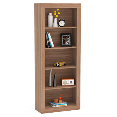 BOOKCASE 1801214142 WITH FRAMES BROWN