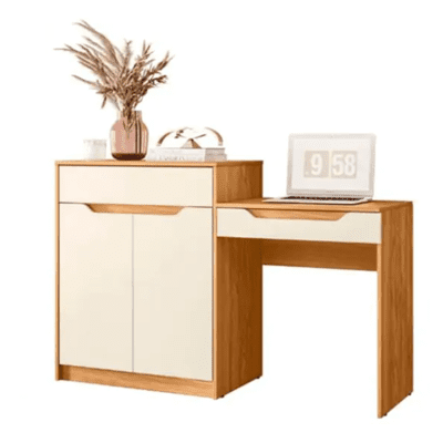 DRESSER TREND OAK DESK 110 GRIFE/OFF WHITE (#325018-A)