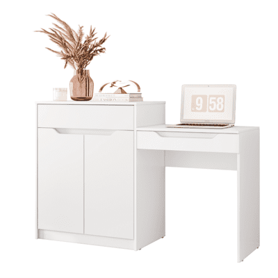 DRESSER TREND DESK 110 SMOOTH FOSCO WHITE (#325018-B)